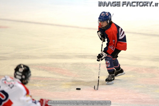 2014-10-26 Ambrosiana-Hockey Milano Rossoblu U12 0577 Mario Stiatti